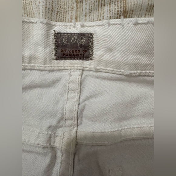 Citizens of Humanity Phantom skinny cropped white denim size 27 jeans - Picture 14 of 16